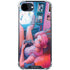 Pink Hair Anime Gamer Girl by Ivy Dolamore iPhone 16e Clear Case
