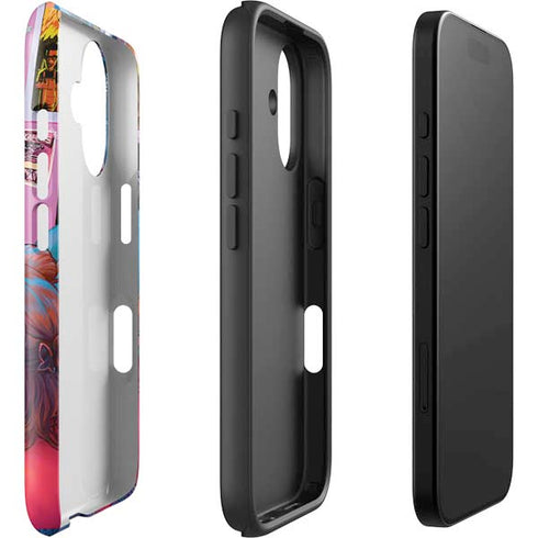 Pink Hair Anime Gamer Girl by Ivy Dolamore iPhone 17 Impact Case