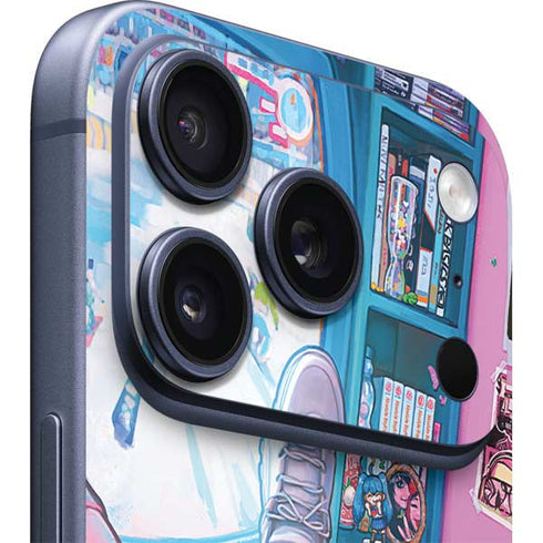 Pink Hair Anime Gamer Girl by Ivy Dolamore iPhone 17 Pro Skin