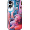 Pink Hair Anime Gamer Girl by Ivy Dolamore iPhone 17 Skin