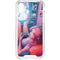 Pink Hair Anime Gamer Girl by Ivy Dolamore iPhone XS Clear Case
