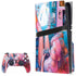 Pink Hair Anime Gamer Girl by Ivy Dolamore PS5 Pro Disk Bundle Skin