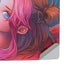Pink Hair Anime Gamer Girl by Ivy Dolamore PS5 Pro Disk Console Skin