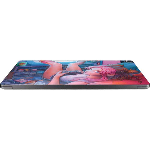 Pink Hair Anime Gamer Girl by Ivy Dolamore Surface Laptop 7 13.8in Skin