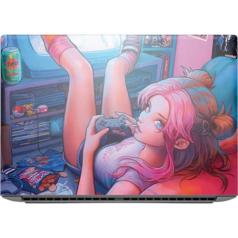 Pink Hair Anime Gamer Girl by Ivy Dolamore HP ZBook Fury 16 G10 Skin