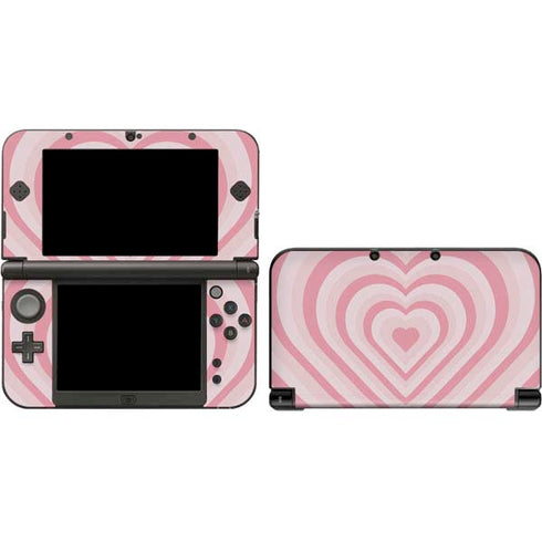 Pink Heart Pattern Nintendo Skins
