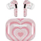 Pink Heart Pattern Apple AirPods Pro Skin