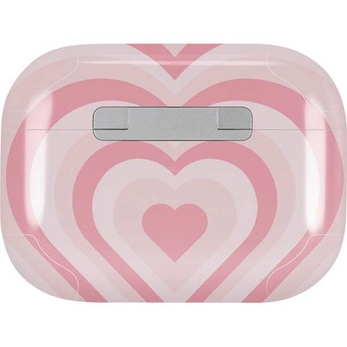 Pink Heart Pattern Apple AirPods Pro Skin