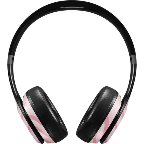 Pink Heart Pattern Beats Solo 4 Wireless Headphones Skin