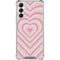 Pink Heart Pattern Gabb Phone 4 Clear Case