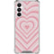 Pink Heart Pattern Galaxy A16 5G Clear Case