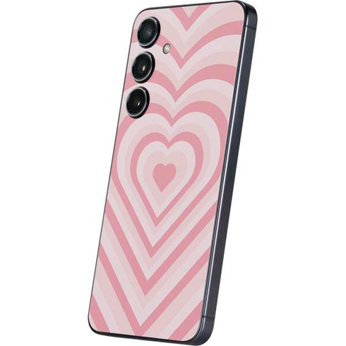 Pink Heart Pattern Galaxy A16 5G Skin