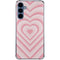 Pink Heart Pattern Galaxy A35 5G Clear Case