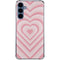 Pink Heart Pattern Galaxy A55 5G Clear Case