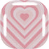 Pink Heart Pattern Galaxy Buds Live Skin