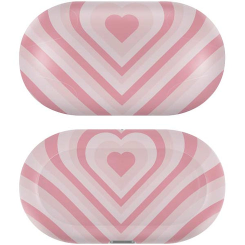 Pink Heart Pattern Galaxy Buds Plus Skin