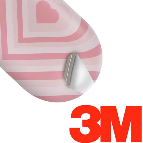 Pink Heart Pattern Galaxy Buds Plus Skin