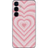 Pink Heart Pattern Galaxy S25 Plus Skin