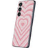 Pink Heart Pattern Galaxy S25 Plus Skin