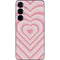 Pink Heart Pattern Galaxy S24 Skin