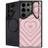 Pink Heart Pattern Galaxy Cases