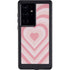 Pink Heart Pattern Galaxy S24 Ultra Waterproof Case