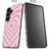Pink Heart Pattern Galaxy S26 Impact Case