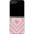 Pink Heart Pattern Galaxy Z Flip6 Skin