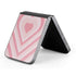 Pink Heart Pattern Galaxy Z Flip6 Skin