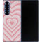 Pink Heart Pattern Galaxy Z Fold6 Skin