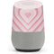 Pink Heart Pattern Google Home Skin