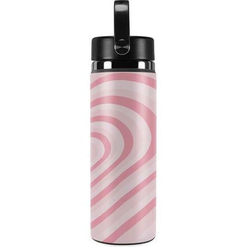 Pink Heart Pattern Hydro Flask 20oz Wide Mouth Skin