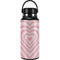 Pink Heart Pattern Hydro Flask 32oz Wide Mouth Skin