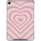 Pink Heart Pattern iPad 11th Gen (2025) Clear Case