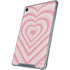 Pink Heart Pattern iPad 11th Gen (2025) Clear Case