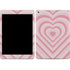 Pink Heart Pattern Apple iPad Skin
