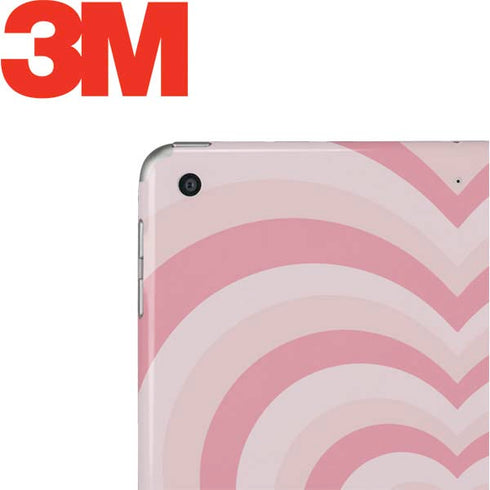Pink Heart Pattern Apple iPad Skin
