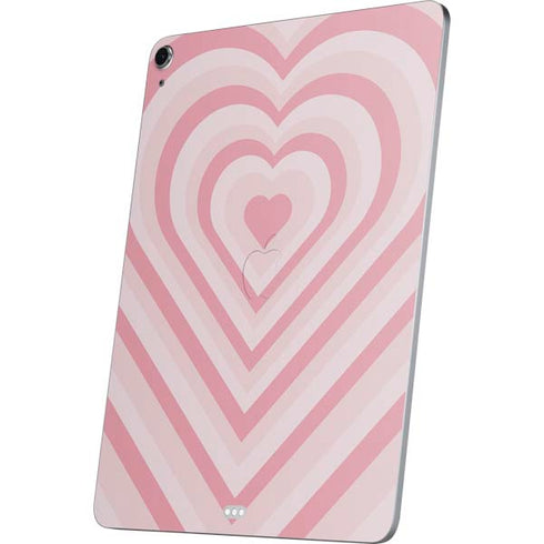 Pink Heart Pattern Apple iPad Air Skin
