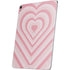 Pink Heart Pattern Apple iPad Air Skin