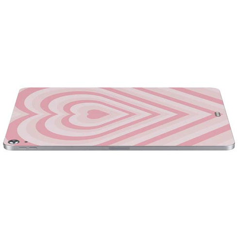 Pink Heart Pattern Apple iPad Air Skin