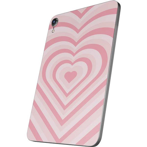 Pink Heart Pattern Apple iPad Mini Skin