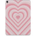 Pink Heart Pattern Apple iPad Pro Skin