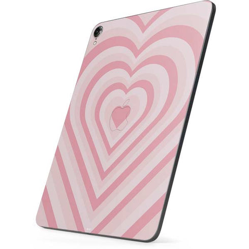 Pink Heart Pattern Apple iPad Pro Skin