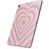 Pink Heart Pattern Apple iPad Pro Skin