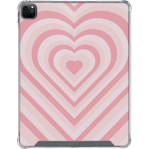 Pink Heart Pattern iPad Cases