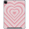 Pink Heart Pattern iPad Cases