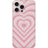 Pink Heart Pattern iPhone 16 Pro Max Skin