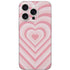 Pink Heart Pattern iPhone 16 Pro Skin
