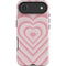 Pink Heart Pattern iPhone 17 Air Impact Case