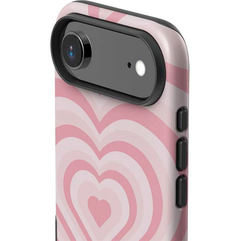 Pink Heart Pattern iPhone 17 Air Impact Case